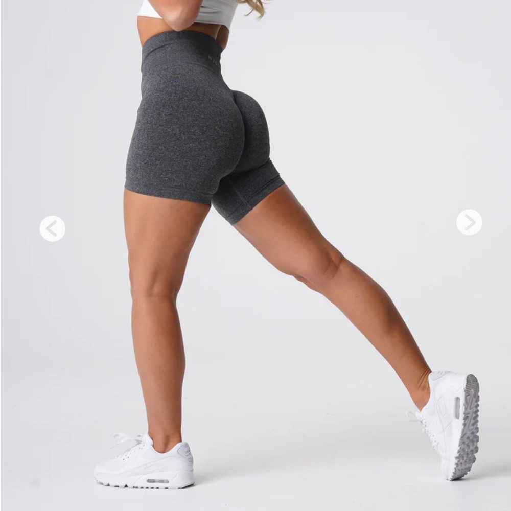 NVGTN Black Speckled Pro Seamless Shorts
